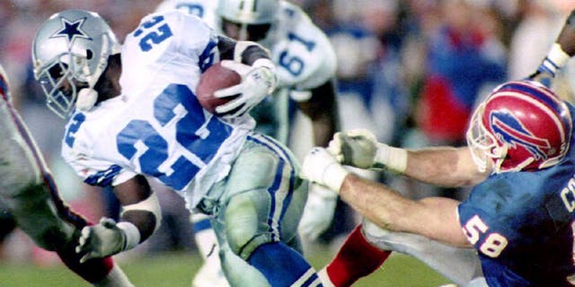 Emmitt Smith is the best running back to play for Dallas. (TIM CLARY/AFP/Getty Images)