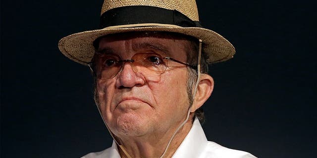 CHARLOTTE, NC - JANUARY 20: Car owner Jack Roush listens as his drivers talk to the media during the second day of the NASCAR 2016 Charlotte Motor Speedway Media Tour on January 20, 2016 in Charlotte, North Carolina. (Photo by Bob Leverone/NASCAR via Getty Images)