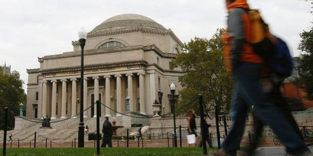 Low Memorial Library at New York's Columbia University, where Prof. William V. Harris ended a 50-year teaching career amid sexual harassment allegations.