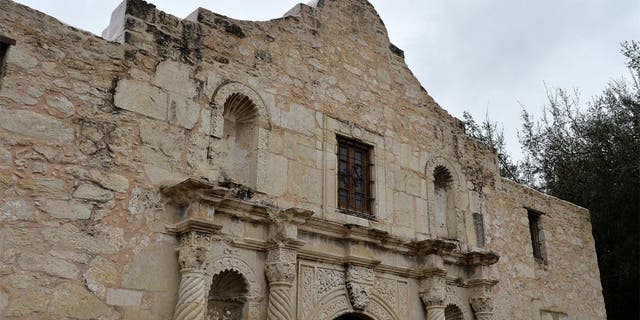 Jan 2, 2016; San Antonio, TX, USA; General view of the Alamo mission before the 2016 Alamo Bowl between the TCU Horned Frogs and the Oregon Ducks at Alamodome. Mandatory Credit: Kirby Lee-USA TODAY Sports