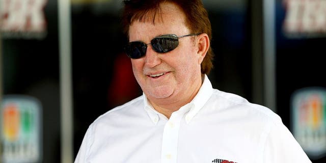 Nov 21, 2015; Homestead, FL, USA; NASCAR Sprint Cup Series team owner Richard Childress during practice for the Ford Ecoboost 400 at Homestead-Miami Speedway. Mandatory Credit: Mark J. Rebilas-USA TODAY Sports