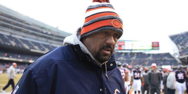 Dec 21, 2014; Chicago, IL, USA; Chicago Bears running back coach Skip Peete against the Detroit Lions at Soldier Field. The Lions defeated the Bears 20-14. Mandatory Credit: Andrew Weber-USA TODAY Sports