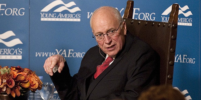 Feb. 5: Former Vice President Dick Cheney speaks guests at the Reagan Ranch Center in Santa Barbara, Calif.