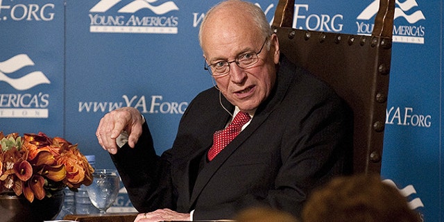 Feb. 5: Former Vice President Dick Cheney speaks guests at the Reagan Ranch Center in Santa Barbara, Calif.