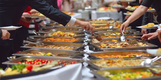 buffet food