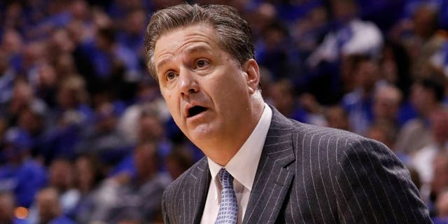 Kentucky basketball coach John Calipari