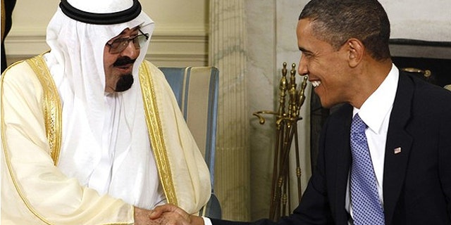 June 29, 2010: President Obama meets with King Abdullah of Saudi Arabia in the Oval Office.