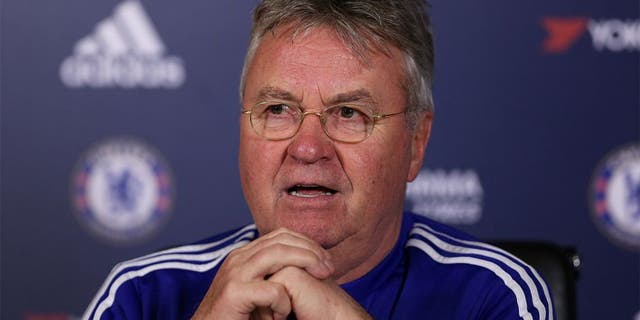 Football Soccer - Chelsea - Guus Hiddink Press Conference - Chelsea Training Ground - 12/2/16 Chelsea manager Guus Hiddink during the Press Conference Action Images via Reuters / Matthew Childs Livepic EDITORIAL USE ONLY.