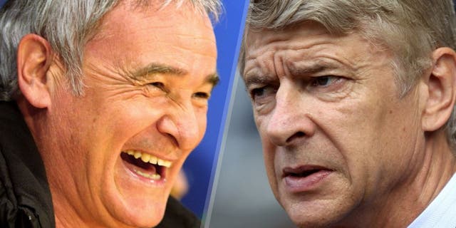 LONDON - FEBRUARY 24: Claudio Ranieri manager of Juventus laughs during a Press Conference at Stamford Bridge on February 24, 2009 in London, England. Chelsea plays Juventus in the first Knockout round, first leg match of the Champions League on February 25, 2009 at Stamford Bridge in London, England. (Photo by Phil Cole/Getty Images) *** Local Caption *** Claudio Ranieri BLACKBURN, ENGLAND - AUGUST 28: Arsenal Manager Arsene Wenger looks on during the Barclays Premier League match between Blackburn Rovers and Arsenal at Ewood Park on August 28, 2010 in Blackburn, England. (Photo by Clive Brunskill/Getty Images) *** Local Caption *** Arsene Wenger