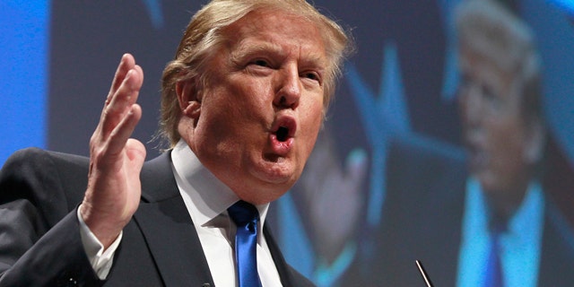 Feb. 10: Donald Trump addresses the Conservative Political Action Conference (CPAC) in Washington.