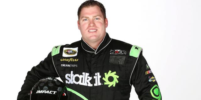 DAYTONA BEACH, FL - FEBRUARY 16: NASCAR Sprint Cup Series driver Robert Richardson Jr. poses for a portrait during NASCAR Media Day at Daytona International Speedway on February 16, 2016 in Daytona Beach, Florida. (Photo by Chris Graythen/NASCAR via Getty Images)