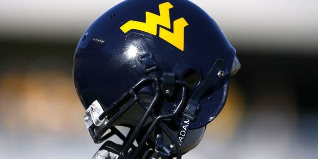 MORGANTOWN, WV - NOVEMBER 25: West Virginia Mountaineers helmet during a game against the South Florida Bulls at Milan Puskar Stadium on November 25, 2006 in Morgantown, West Virginia. The Bulls defeated the Mountaineers 24-19. (Photo by Joe Robbins/Getty Images)