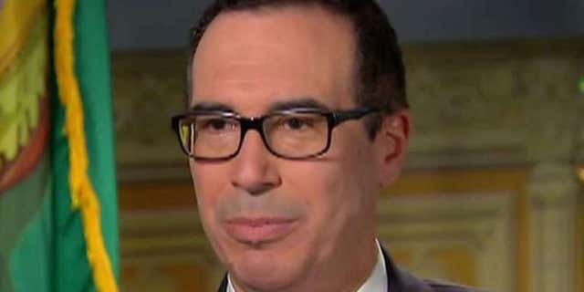 Treasury Secretary Mnuchin talks to "Sunday Morning Futures."