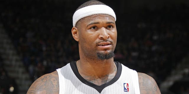 SACRAMENTO, CA - FEBRUARY 22: DeMarcus Cousins #15 of the Sacramento Kings in a game against the Boston Celtics on February 22, 2014 at Sleep Train Arena in Sacramento, California. NOTE TO USER: User expressly acknowledges and agrees that, by downloading and or using this photograph, User is consenting to the terms and conditions of the Getty Images Agreement. Mandatory Copyright Notice: Copyright 2014 NBAE (Photo by Rocky Widner/NBAE via Getty Images)