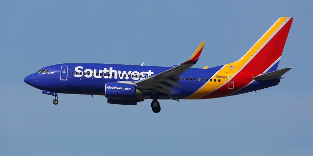 The drama unfolded on a Southwest flight.