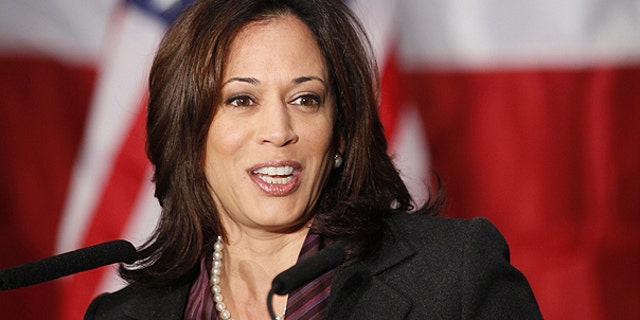 Nov. 30, 2010: California Attorney General Kamala Harris gives her first news conference in Los Angeles. Harris asked a federal appeals court on March 1, 2011 to allow gay marriages to resume while the court considers the constitutionality of the state's voter approved ban on same sex unions.