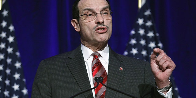 Feb. 26: Washington Mayor Vincent Gray addresses the Democratic National Committee winter meeting in Washington.