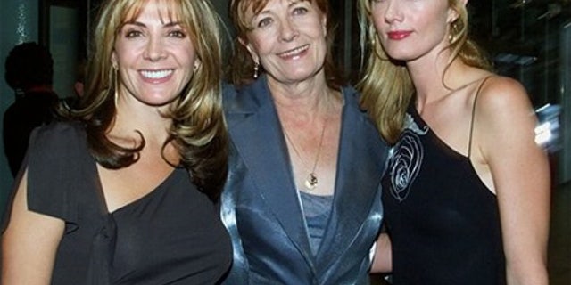 Left to right: Natasha Richardson with her mother, British actress Vanessa Redgrave, and sister, Joely Richardson as they arrive for the opening of the 'Typically British' exhibition at Pompidou Center in Paris. Natasha Richardson passed away in 2009.