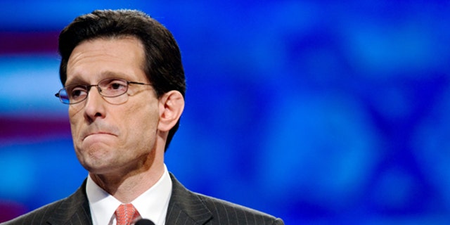House Minority Whip Rep. Eric Cantor of Va. addresses the American Israel Public Affairs Committee Policy Conference in Washington, Monday, March 22, 2010. (AP)