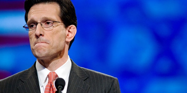 House Minority Whip Rep. Eric Cantor of Va. addresses the American Israel Public Affairs Committee Policy Conference in Washington, Monday, March 22, 2010. (AP)