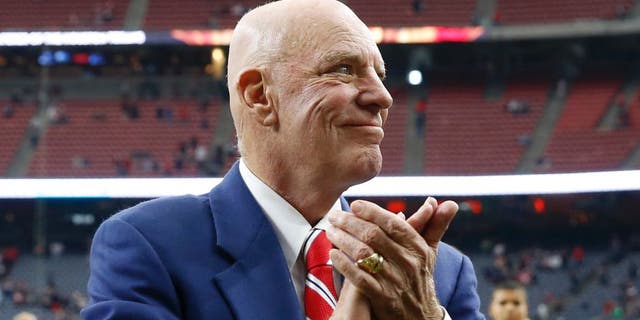 Dec 21, 2014; Houston, TX, USA; Houston Texans owner Bob McNair after the game against the Baltimore Ravens at NRG Stadium. Mandatory Credit: Kevin Jairaj-USA TODAY Sports