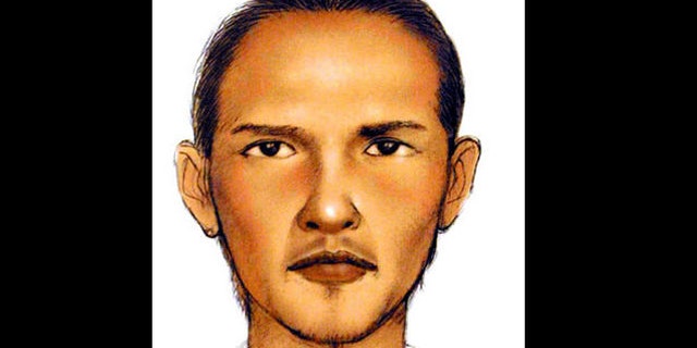 Undated sketch of Bali bombing suspect Umar Patek.