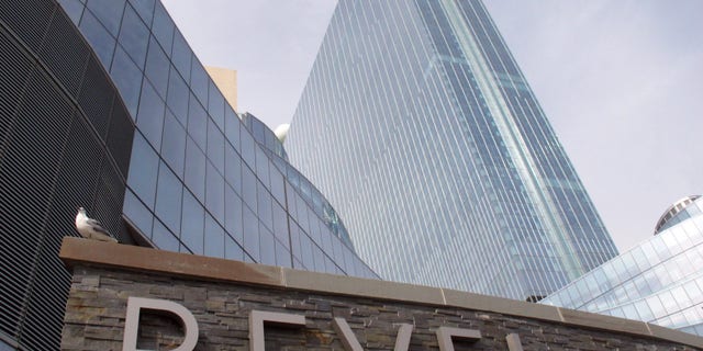 FILE - This Oct. 17, 2012 file photo shows the Revel, Atlantic City, N.J.'s newest casino. Revel, the casino many people had hoped would turn around Atlantic City's sagging fortunes, on Tuesday, Feb. 19, 2013 said that it will file for Chapter 11 bankruptcy protection in March, less than a year after it opened. (AP Photo/Wayne Parry, File)