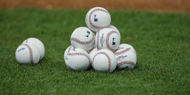 Apr 3, 2014; Houston, TX, USA; General view of baseballs before a game between the New York Yankees and the Houston Astros at Minute Maid Park. Mandatory Credit: Troy Taormina-USA TODAY Sports