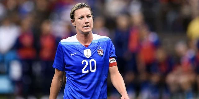 NEW ORLEANS, LA - DECEMBER 16: Abby Wambach #20 of the United States walks off the field at halftime during the women's soccer match against China at the Mercedes-Benz Superdome on December 16, 2015 in New Orleans, Louisiana. China defeated the United States 1-0. (Photo by Stacy Revere/Getty Images)