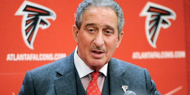 Falcons owner Arthur Blank donated $5.4 million through his foundation. (AP Photo/John Amis, File)