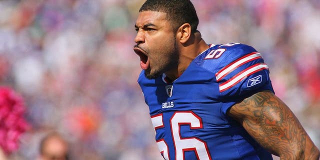 Shawne Merriman played several seasons with the Chargers before joining the Buffalo Bills.