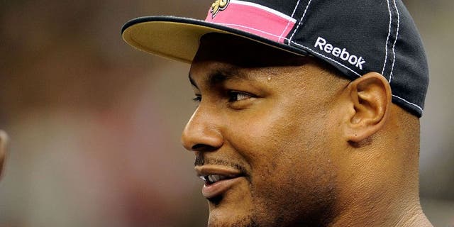 NEW ORLEANS, LA - OCTOBER 23: Will Smith #91 of the New Orleans Saints stands on the sideline during a game against the Indianapolis Colts being held at Mercedes-Benz Superdome on October 23, 2011 in New Orleans, Louisiana. The Saints defeated the Colts 62-7. (Photo by Stacy Revere/Getty Images)
