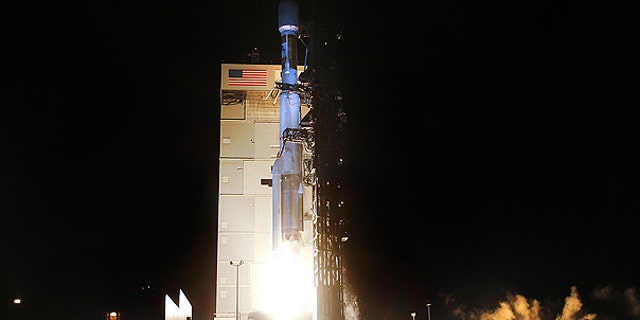 April 14: An Atlas 5 rocket blasts off at 9:24 p.m. (PDT) from Space Launch Complex-3 at Vandenberg Air Force Base to place a National Reconnaissance Office satellite into orbit.