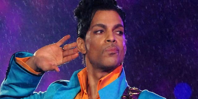 Prince performs at half time during Super Bowl XLI between the Indianapolis Colts and Chicago Bears at Dolphins Stadium in Miami, Florida on February 4, 2007. (Photo by Theo Wargo/WireImage)