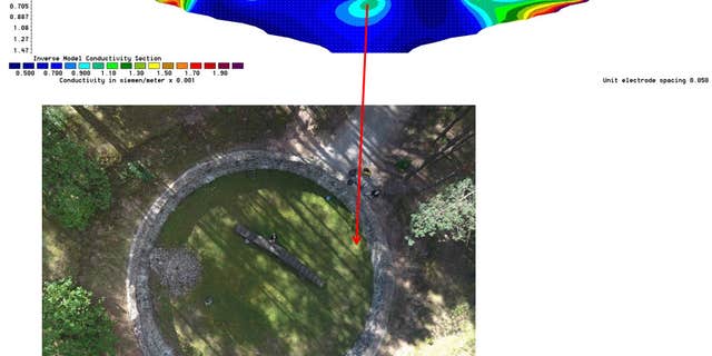 A scan that shows the tunnel.