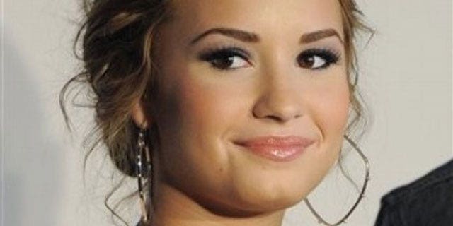 Former Disney star Demi Lovato.