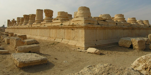 This undated photo shows part of the archaeological site at Palmyra in Syria (UNESCO)
