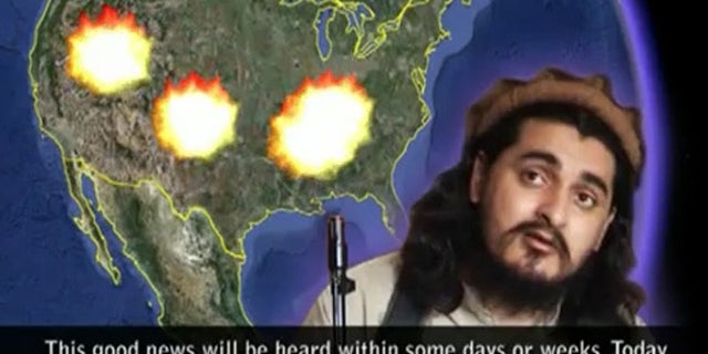 A man believed to be Pakistani Taliban chief Hakimullah Mehsud said in a video he was speaking on April 4, 2010.