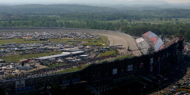 TALLADEGA, AL - MAY 1: A general view of the racetrack is seen prior to the NASCAR Nextel Cup Series Aaron's 499 on May 1, 2005 at the Talladega Superspeedway in Talladega, Alabama. (Photo by Jamie Squire/Getty Images)