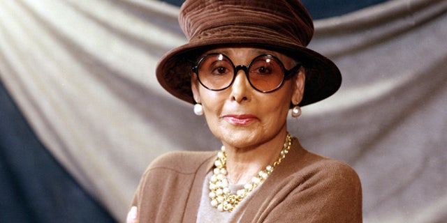 Singer-actress Lena Horne is seen in this 1994 photo taken in New York City.