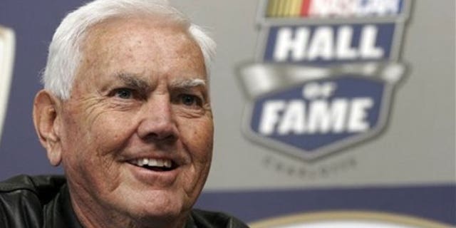 Junior Johnson was part of the inaugural class inducted into the NASCAR Hall of Fame in 2010. (AP)