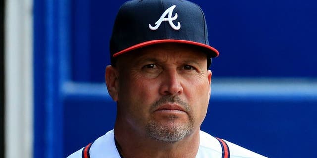 ATLANTA, GA - MAY 06: against the Arizona Diamondbacks at Turner Field on May 6, 2016 in Atlanta, Georgia. (Photo by Daniel Shirey/Getty Images),ATLANTA, GA - MAY 06: Fredi Gonzalez #33 of the Atlanta Braves stands in the dugout prior to the game against the Arizona Diamondbacks at Turner Field on May 6, 2016 in Atlanta, Georgia. (Photo by Daniel Shirey/Getty Images)