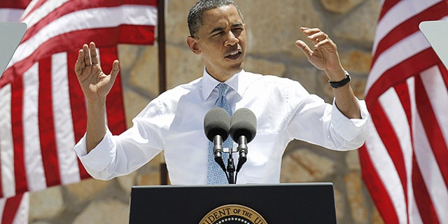 May 10: President Obama gestures while speaking about immigration reform in El Paso, Texas. With a re-election campaign looming, Obama is pushing Congress to overhaul the immigration system, but lawmakers seems to have little appetite to take on the issue.