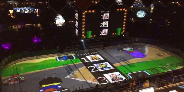 The Tampa Bay Lightning found an insanely cool way to entertain fans between periods.