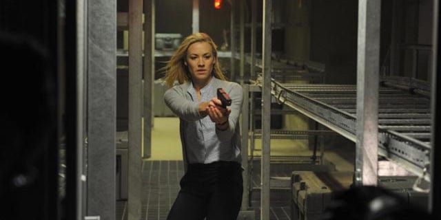 Morgan On A Mission: Yvonne Strahovski as Kate Morgan on '24' (FOX)