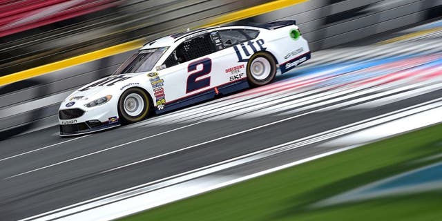 CHARLOTTE, NC - MAY 21: Brad Keselowski, driver of the #2 Miller Lite Ford, practices for the NASCAR Sprint Cup Series Sprint All-Star Race at Charlotte Motor Speedway on May 21, 2016 in Charlotte, North Carolina. (Photo by Jared C. Tilton/Getty Images)