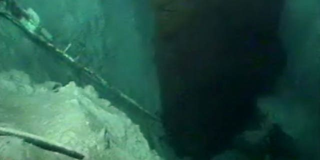 May 29: This image made from video released by British Petroleum (BP PLC) shows the gushing oil well in the Gulf of Mexico.