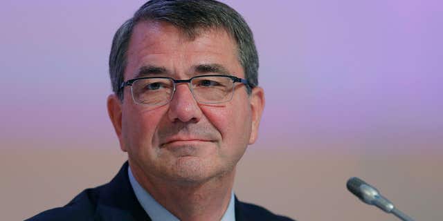 May 30, 2015: U.S. Secretary of Defense Ashton Carter delivers his speech about "The United States and Challenges to Asia-Pacific Security" during the 14th International Institute for Strategic Studies Shangri-la Dialogue, or IISS, Asia Security Summit
