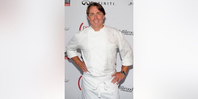 FILE - In this May 31, 2015 file photo, chef John Besh attends the Supper to benefit the Global Fund to fight AIDS in New York. Besh is stepping down from the restaurant group that bears his name after a newspaper reported that 25 current or former employees of the business said they were victims of sexual harassment. (Photo by Brad Barket/Invision/AP, File)