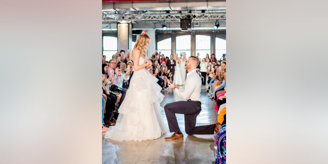 She said yes!
